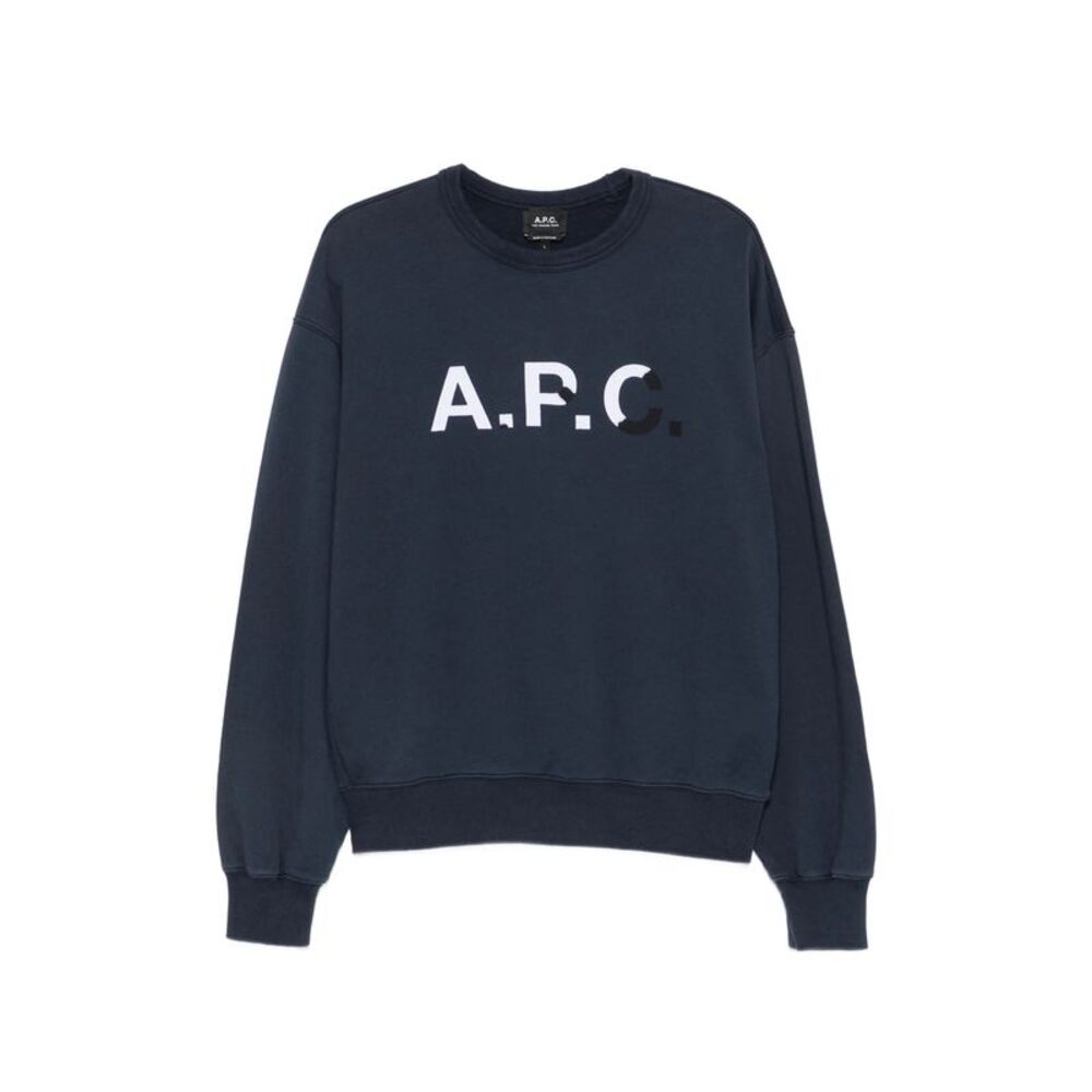 A.P.C. Blue Sweaters & Knitwear - Sweatshirts Men